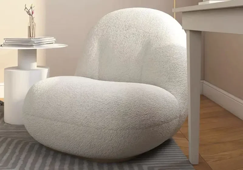 Fauteuil lounge gris - Pacha