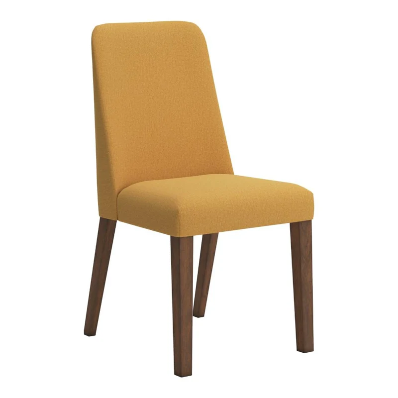 Ensemble de 2 chaises de salle à manger rembourrées en tissu - Lyncott