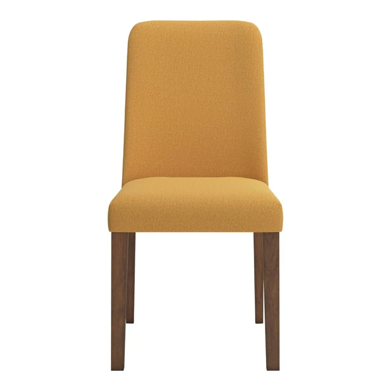 Ensemble de 2 chaises de salle à manger rembourrées en tissu - Lyncott