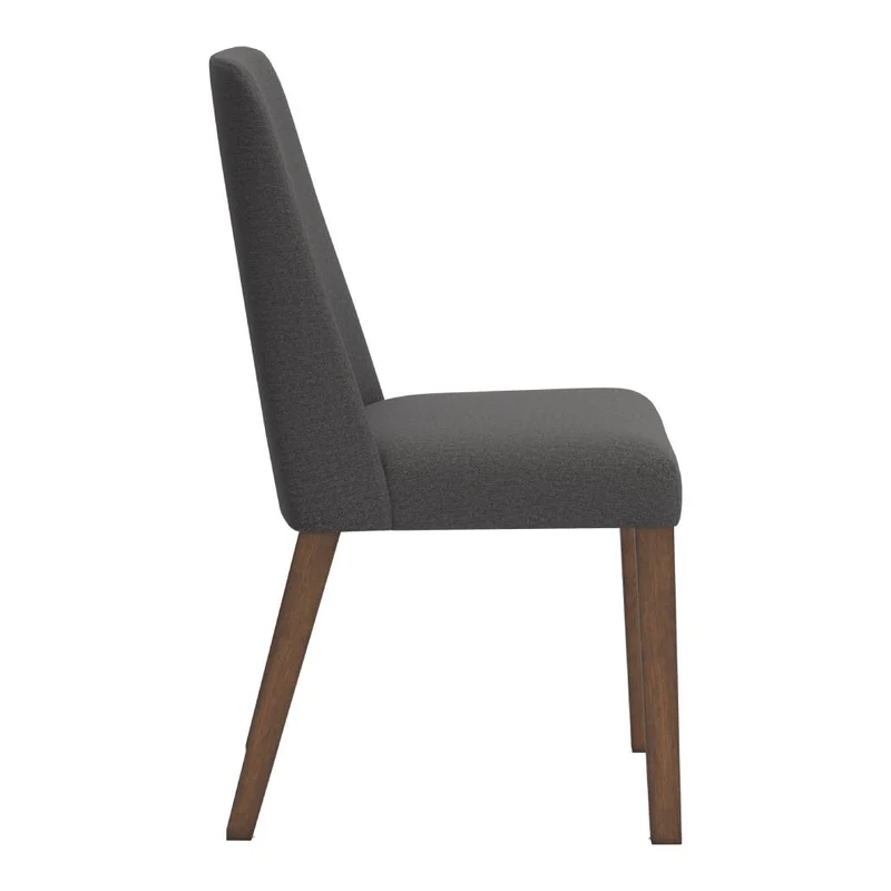 Ensemble de 2 chaises de salle à manger rembourrées en tissu - Lyncott