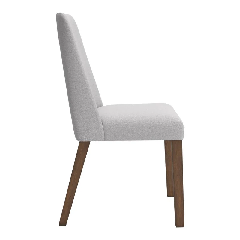 Ensemble de 2 chaises de salle à manger rembourrées en tissu - Lyncott