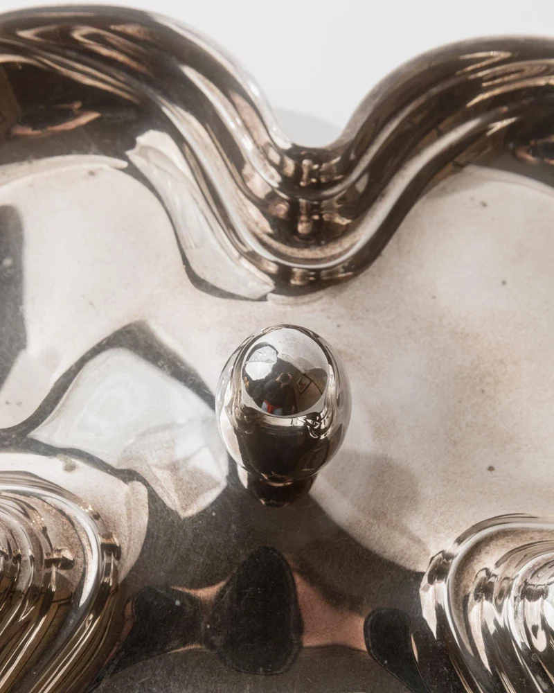 1940s Silver Plated Centerpiece Bowl