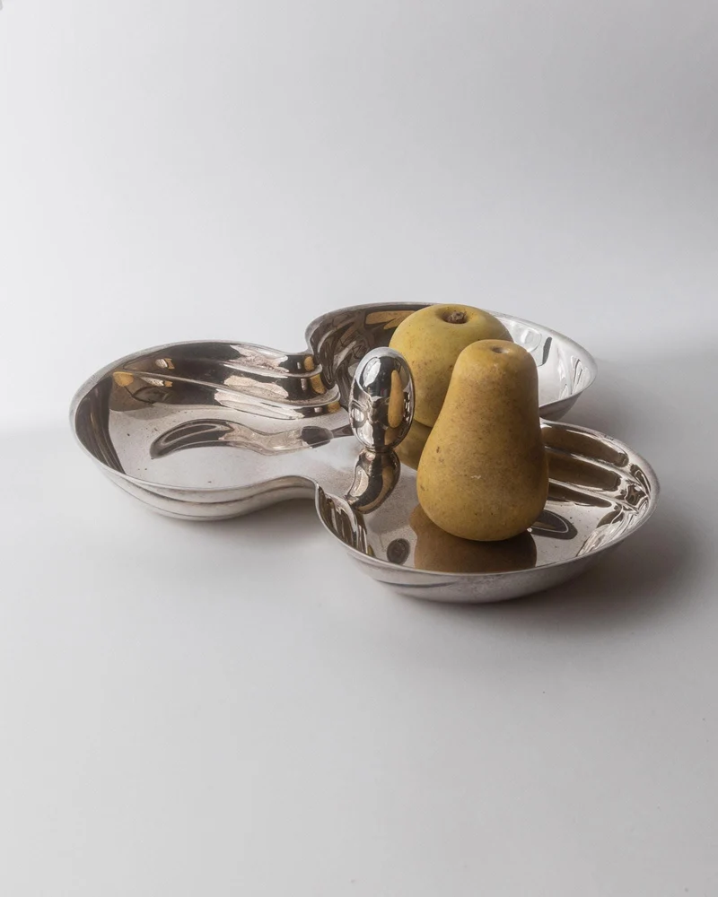 1940s Silver Plated Centerpiece Bowl