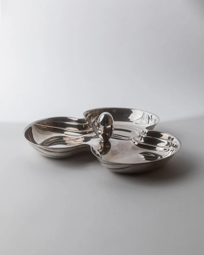 1940s Silver Plated Centerpiece Bowl