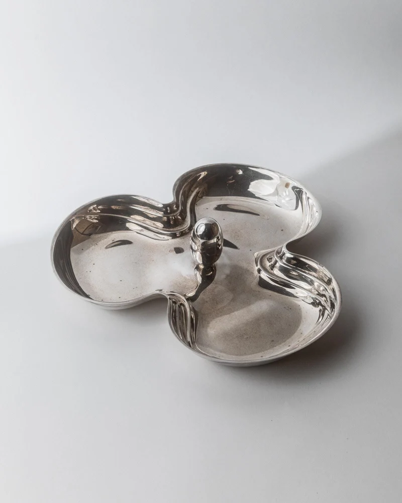 1940s Silver Plated Centerpiece Bowl
