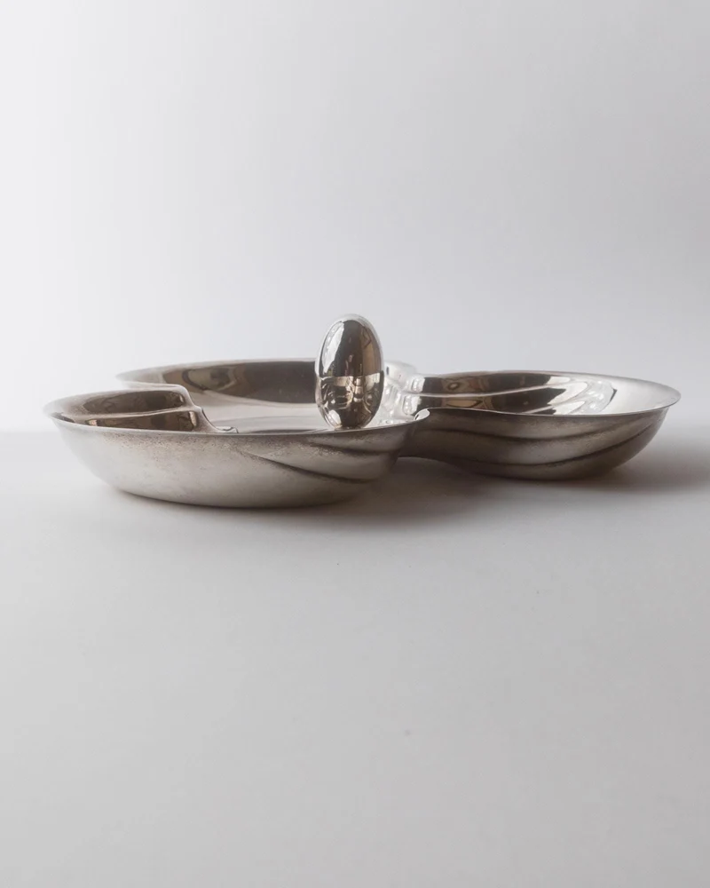 1940s Silver Plated Centerpiece Bowl