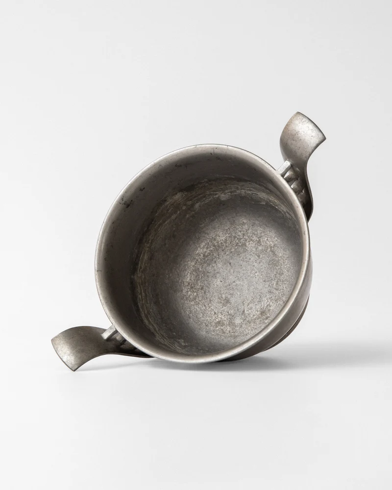 Art Deco Pewter Bowl by Edvin Ollers, 1930s, Sweden