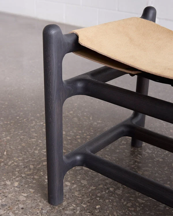 2-Seater Hair on Hide Lyndoe Bench