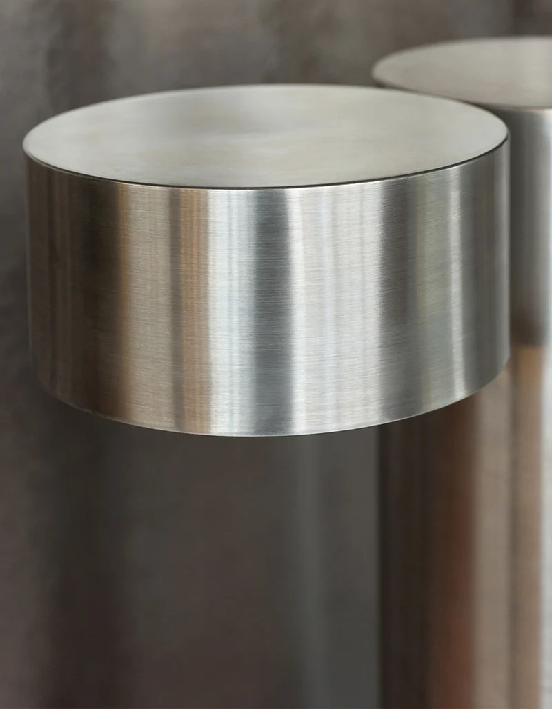 X Stainless Steel floor lamp