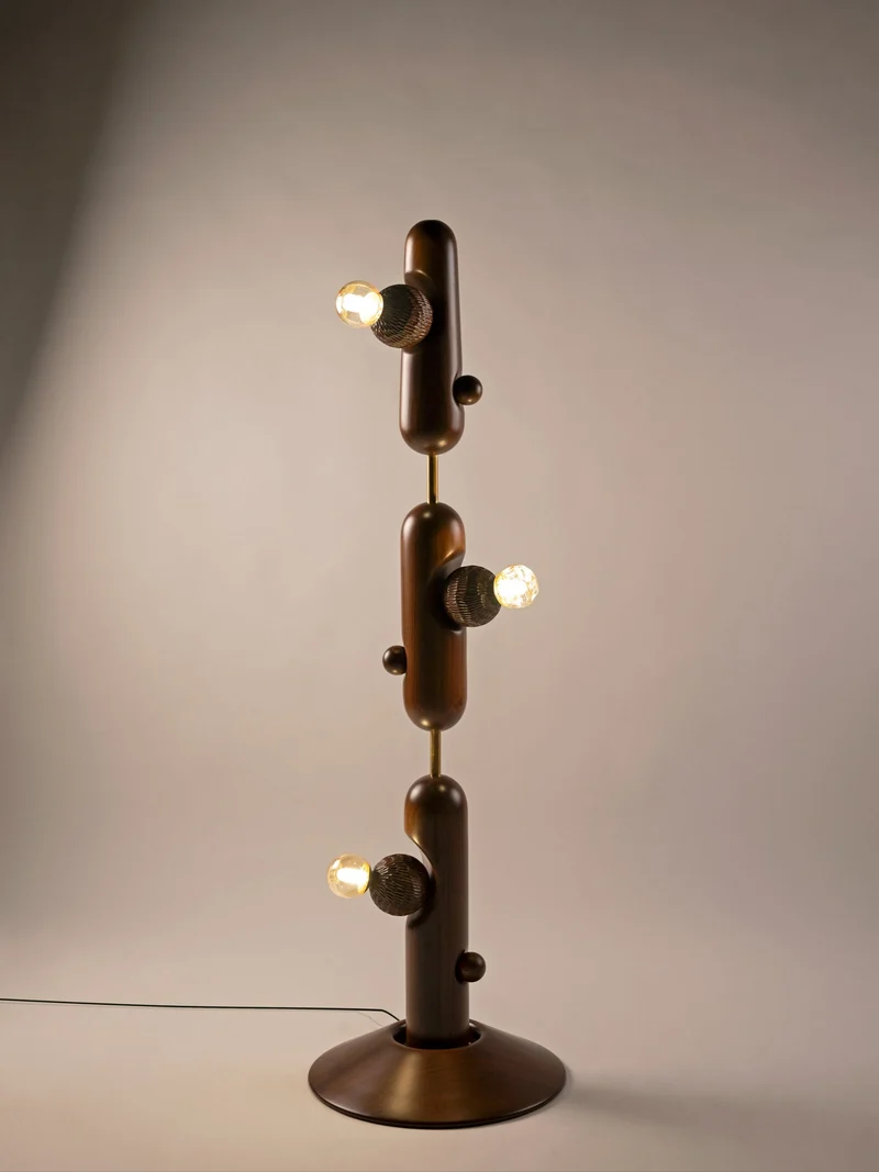 Cactus Glass Floor Lamp