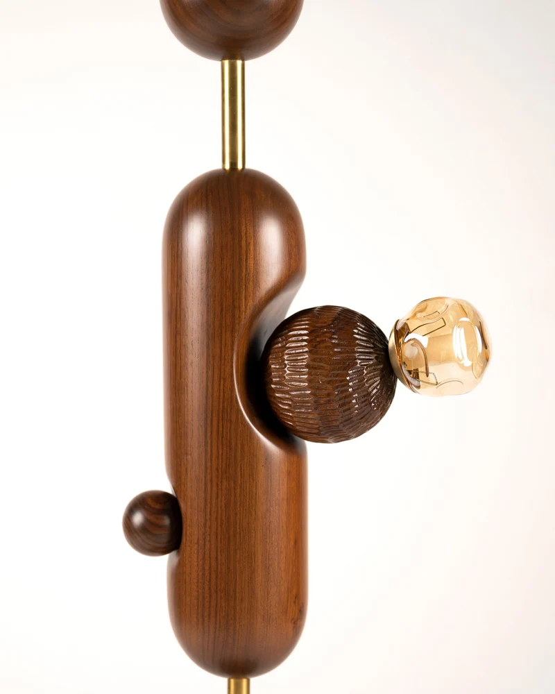 Cactus Glass Floor Lamp
