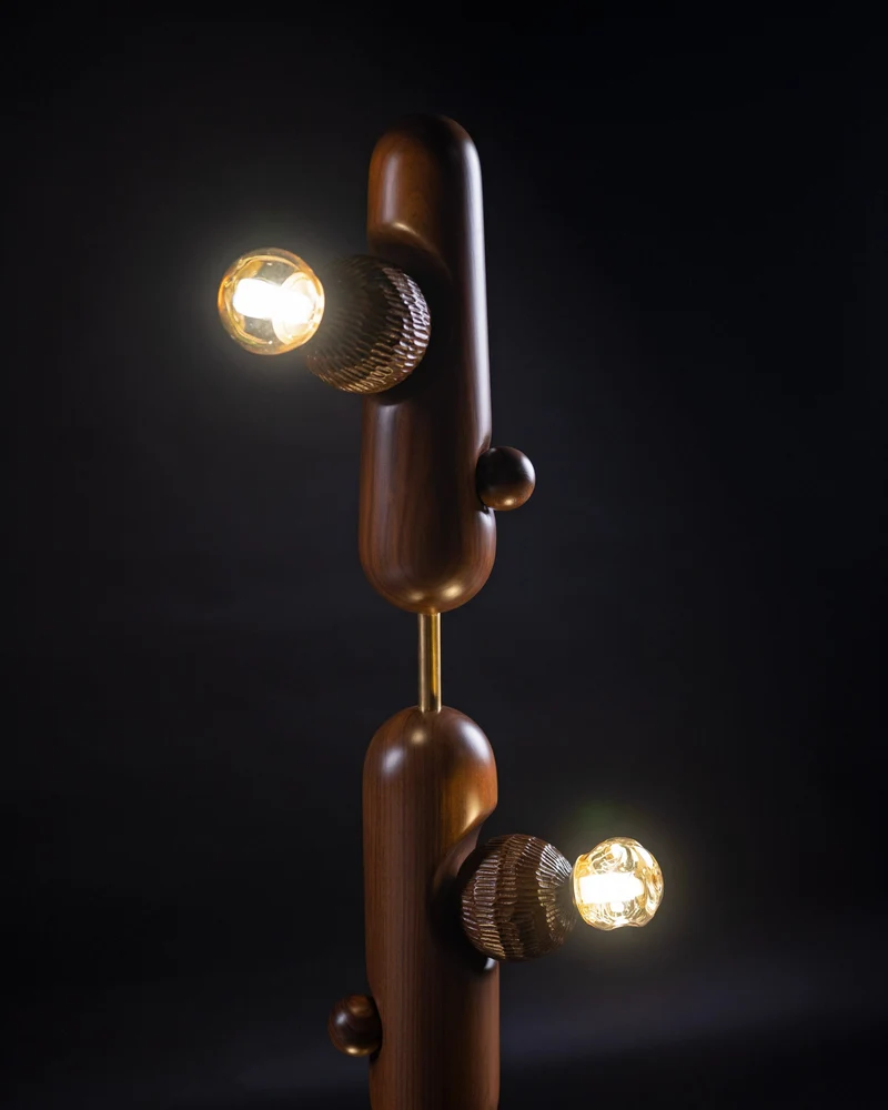 Cactus Glass Floor Lamp