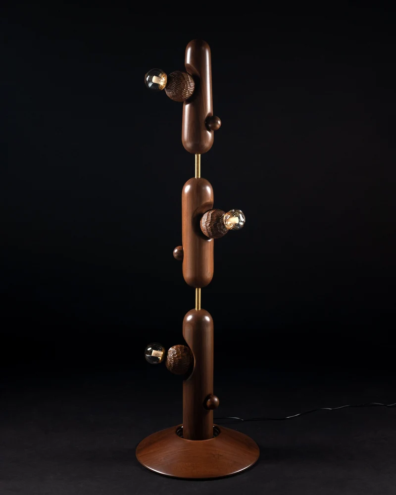 Cactus Glass Floor Lamp