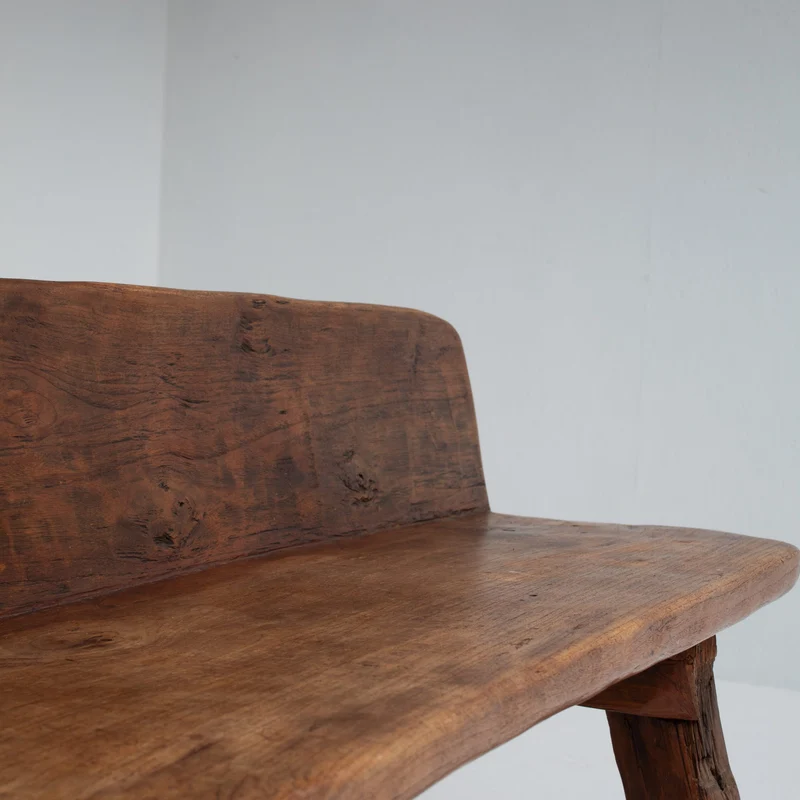 Rustic Wooden Bench