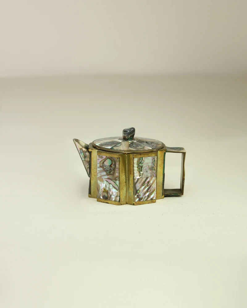 Vintage Abalone Jar