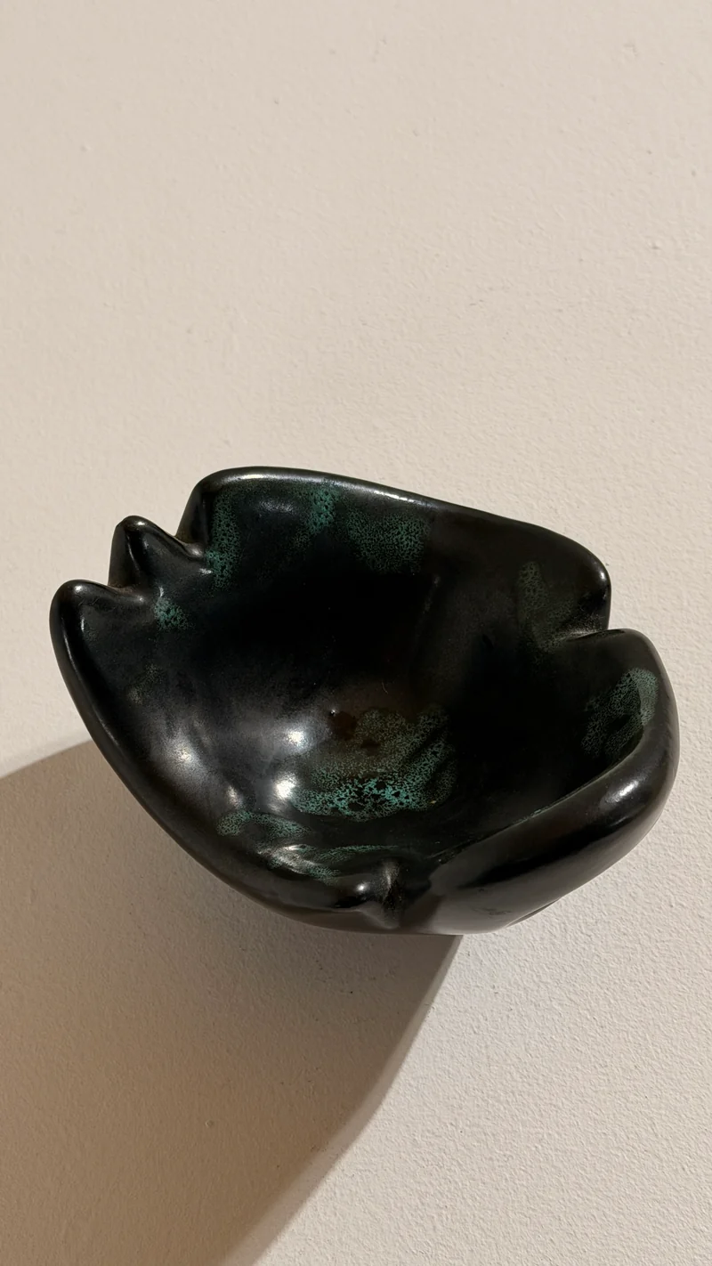 Free-form Ceramic Bowl, Vallauris, France, circa 1960.