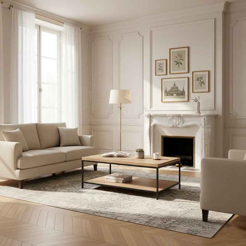 Table basse "Chêne Moderne"