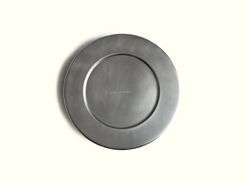 TRACES — Stainless Steel Decorative Dishes