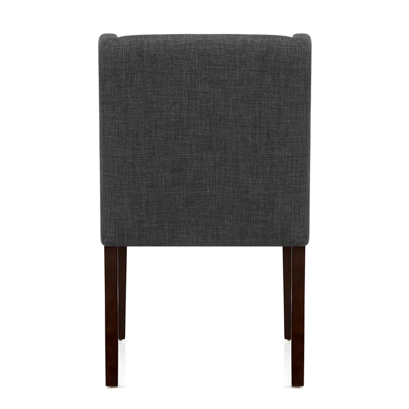 Chaise Tissu Bois - Chatsworth Noyer Gris
