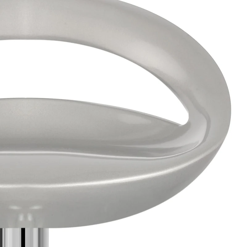 Chaise de Bar ABS Chrome - Crescent Gris