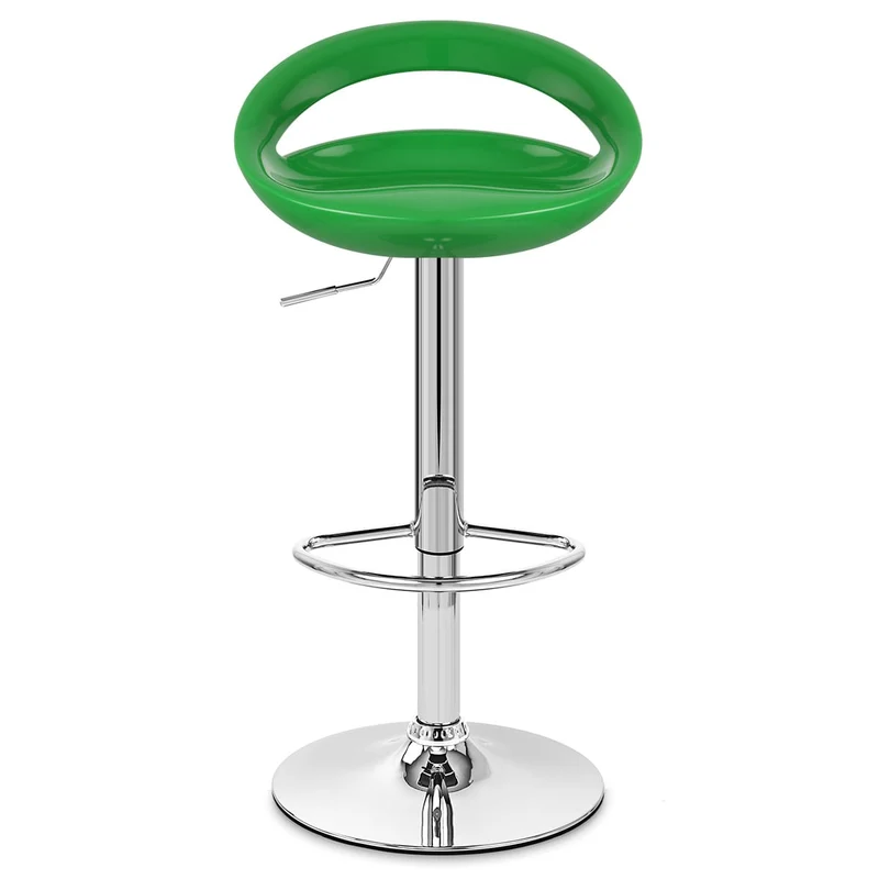 Chaise de Bar ABS Chrome - Crescent Vert