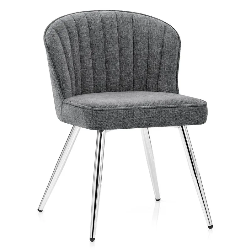 Chaise Tissu - Chase Gris
