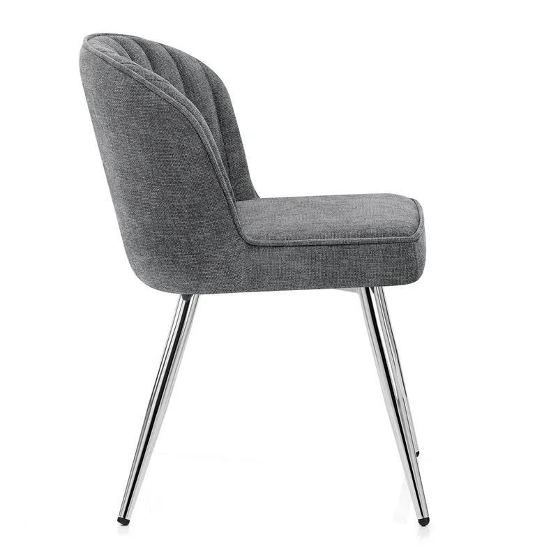 Chaise Tissu - Chase Gris