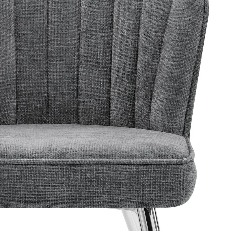 Chaise Tissu - Chase Gris