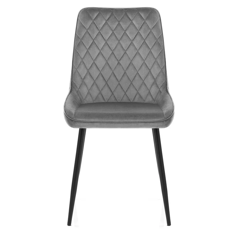 Chaise Velours - Chevy Gris