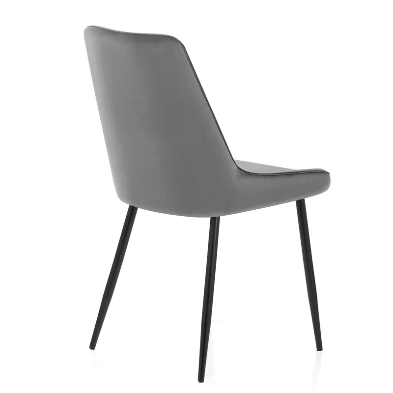 Chaise Velours - Chevy Gris