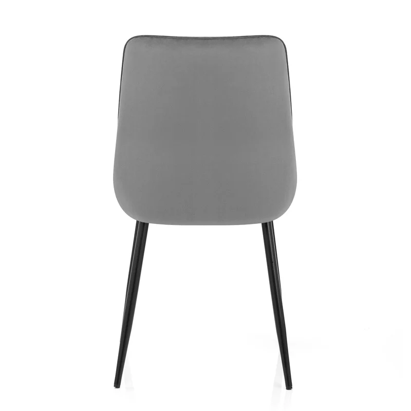 Chaise Velours - Chevy Gris