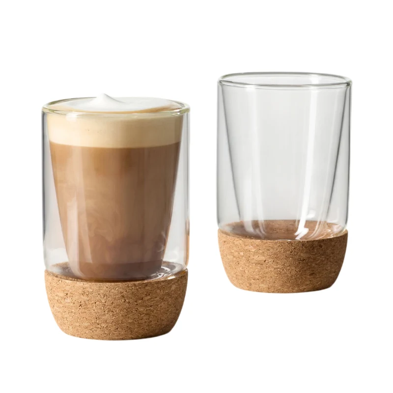 Ensemble de 2 verres à double paroi - 300 ml