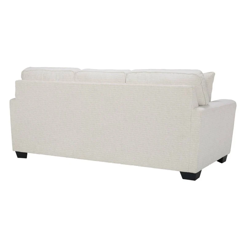 Sofa en tissu texturé avec coussins - Cashton