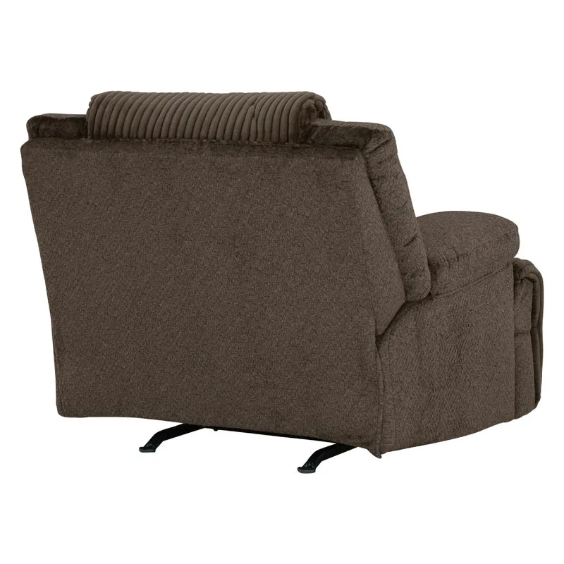 Fauteuil berçant et inclinable en velours côtelé - Top Tier