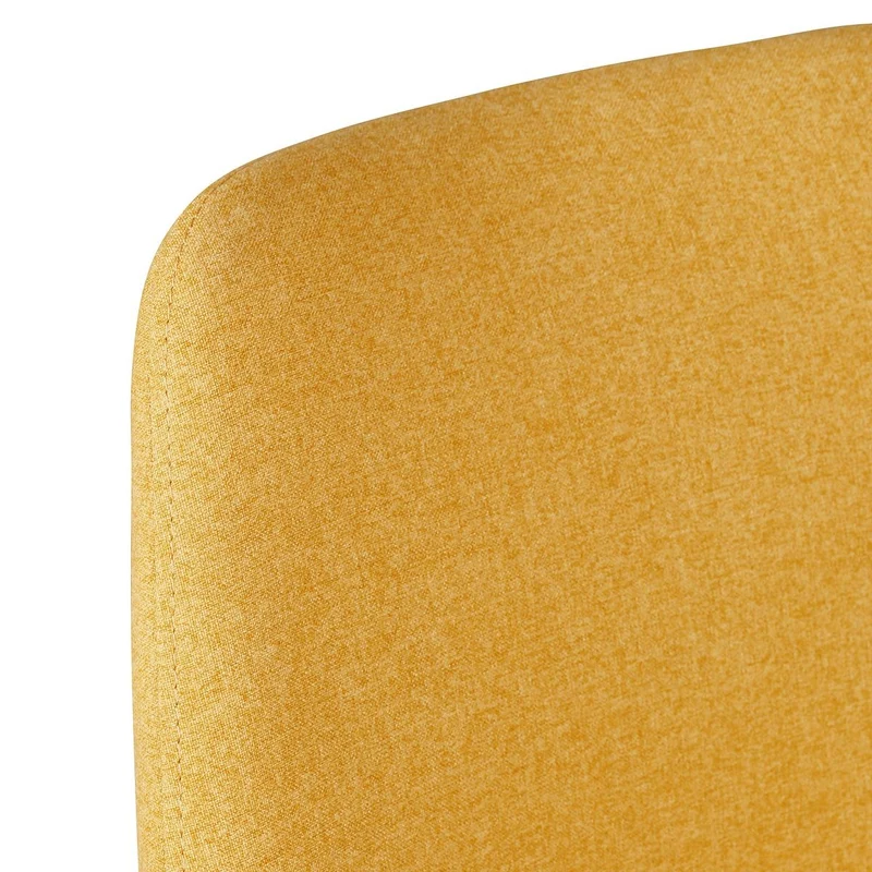 Chaise BARI tissu pieds métal