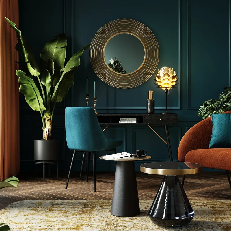 Chaise BARI velours