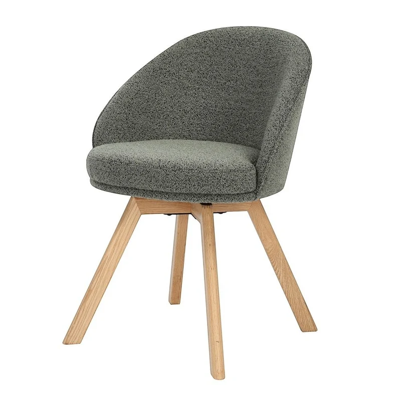 Chaise repas pivotante vert