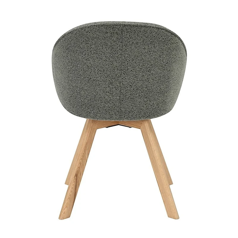Chaise repas pivotante vert