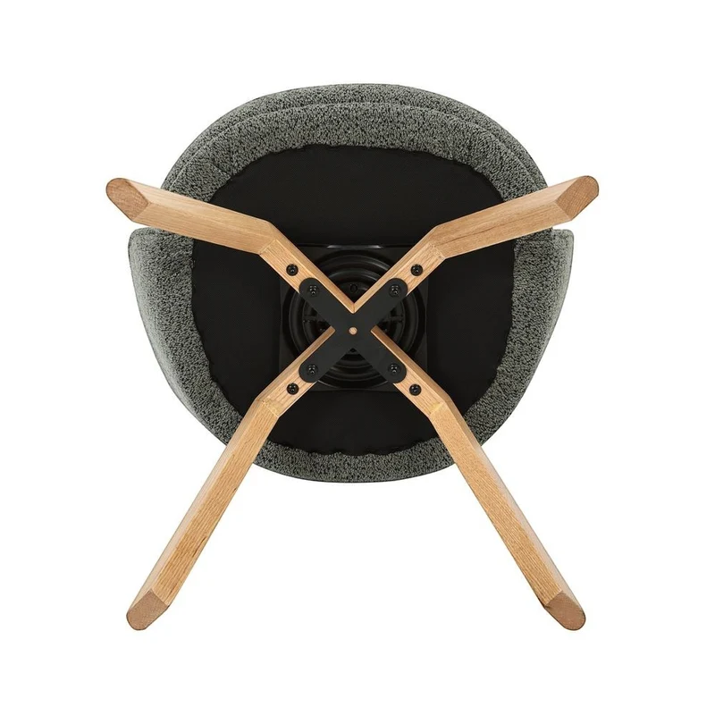 Chaise repas pivotante vert