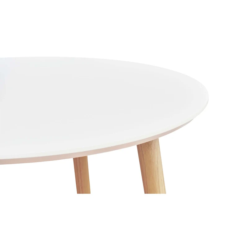 Table repas D120 cm blanc