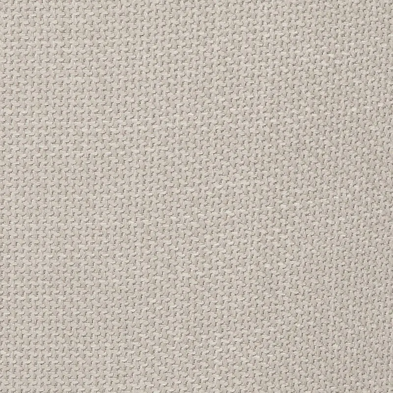 Chaise repas en tissu crème pied chêne